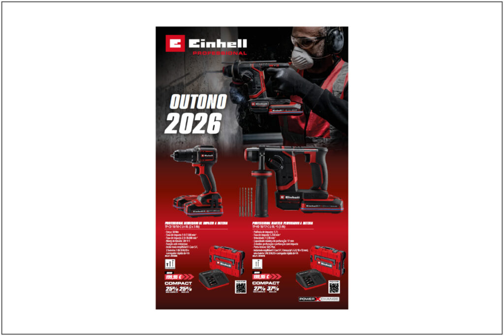 Folheto Einhell Outono 2026